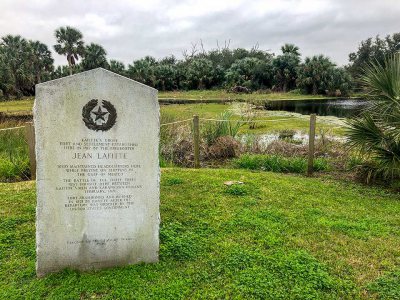 GALVESTON.COM: Historical Marker & Birding Location: Lafitte's Grove ...