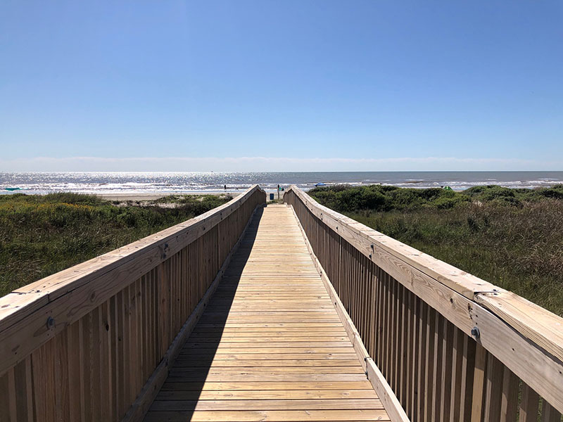 GALVESTON.COM: Point West Boardwalk - Beach Access 38 - Galveston, TX