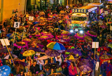 The Funky Uptown Umbrella Brigade