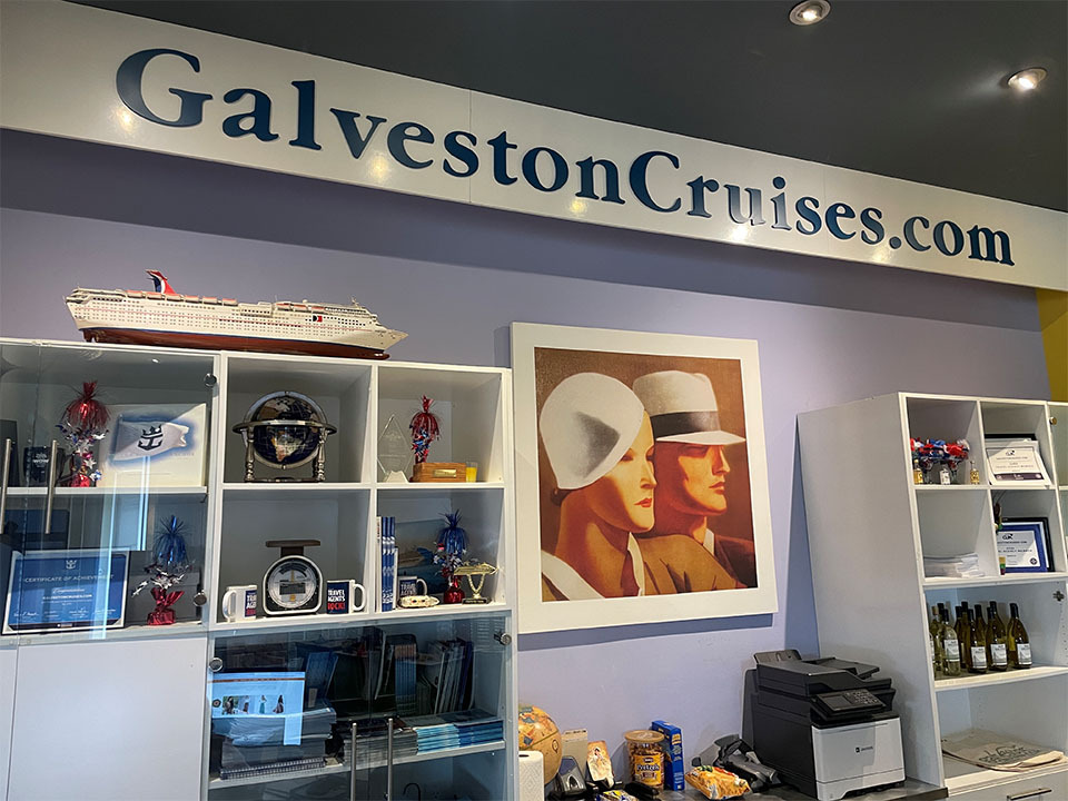 GalvestonCruises.com Office Located a Few Blocks from the Galveston Cruises Terminals