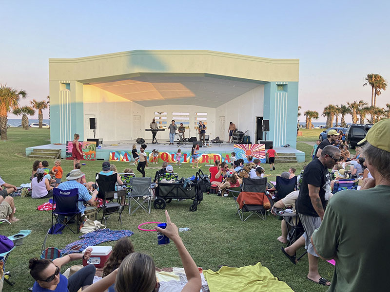 Concert at Menard Park