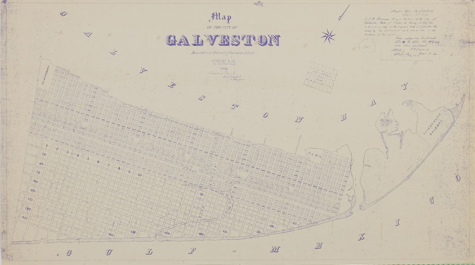 Galveston Map