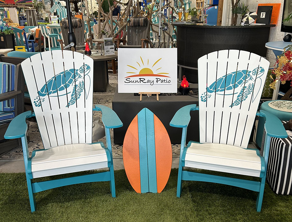 SunRay Patio Adirondack Chairs