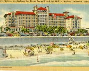 Hotel Galvez Postcard