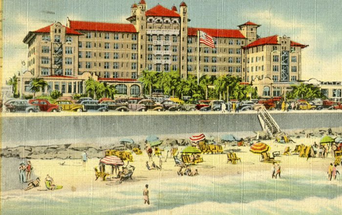 Hotel Galvez Postcard