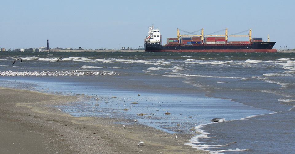 View from the Big Reef shoreline